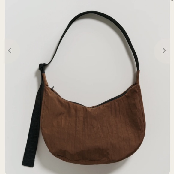 BAGGU Bags Baggu Medium Nylon Crescent Bag Brown Poshmark